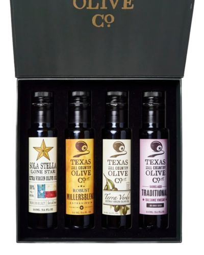 Artisanal olive oil bottle