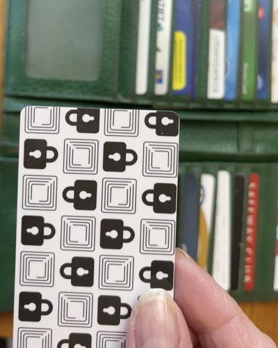 RFID blocking wallet insert